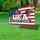 Bald Eagle American Flag USA 1776-2026 - 250 Years of Freedom Independence Day Gift for Dad Yard Sign - 4