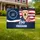 Yellow Labrador Betsy Ross Flag 1776-2026 - USA 250 Years of Freedom Dog Lover Gift Yard Sign - 1