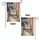 Vintage Tabby Cat American Flag Paw Prints 250th Anniversary (1776-2026) Gift Garden Flag - 4