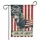 Dachshund American Flag 250th Anniversary - Long Live Liberty Patriotic Art (1776-2026) Garden Flag - 3