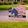 Horse Head American Flag 1776-2026 - USA 250th Anniversary '250 Years of Power' Yard Sign - 3