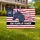 Horse Head American Flag 1776-2026 - USA 250th Anniversary '250 Years of Power' Yard Sign - 1