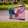 Bald Eagle American Flag 1776-2026 - USA 250th Anniversary Independence Day Freedom Yard Sign - 3