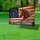 Distressed Flag Horse 1776-2026 - USA 250th Anniversary Patriotic Heritage for Veterans Yard Sign - 4