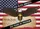 Bald Eagle American Flag We The People 1776 - USA 250th Anniversary Golden Cross Yard Sign - 6