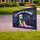 Yellow Lab American Flag 1776-2026 - USA 250 Years of Freedom Patriotic Anniversary Yard Sign - 3