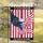 Bald Eagle American Flag Cross 1776-2026 - USA 250th Anniversary Gift for Veterans Garden Flag - 5