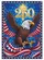 Bald Eagle American Flag 1776-2026 - USA 250th Anniversary Commemorative Garden Flag - 6
