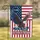 Bald Eagle American Flag 1776-2026 - USA 250th Anniversary Independence Day Gift for Dad Garden Flag - 1
