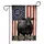 Black Angus Cow American Flag 1776-2026 - USA 250th Anniversary Freedom Heritage Garden Flag - 3