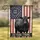 Black Angus Cow American Flag 1776-2026 - USA 250th Anniversary Freedom Heritage Garden Flag - 1
