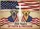 Labrador Dogs American Flag Cross - USA 250th Anniversary Faith & Freedom (1776-2026) Yard Sign - 6