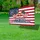 Crossed Betsy Ross Flags 1776-2026 - USA 250th Anniversary Patriotic Commemoration Yard Sign - 4