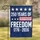 250 Years of Freedom Design - USA Independence Day 1776-2026 Patriotic for Veterans Garden Flag - 1