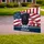 Black Labrador American Flag 1776-2026 - USA 250 Years of Freedom Anniversary Yard Sign - 3