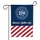 America 250th Anniversary 1776-2026 Emblem Golden Age Stripes Patriotic Celebration Garden Flag - 3