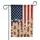 Distressed American Flag Daisies 1776-2026 - USA 250th Anniversary Patriotic Portrait Garden Flag - 3
