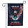 Bald Eagle American Flag Glowing Cross - GOD BLESS AMERICA 250th Anniversary 1776-2026 Garden Flag - 3