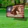 Distressed American Flag Bay Horse 1776-2026 - USA 250th Anniversary GOD BLESS AMERICA Yard Sign - 4
