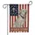 Labrador Retriever American Flag Christian Cross 1776-2026 - Patriotic 250th Anniversary Garden Flag - 3