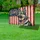 Distressed German Shepherd Paw Print Flag - USA 250th Anniversary 1776-2026 Patriotic Yard Sign - 4