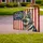 Distressed German Shepherd Paw Print Flag - USA 250th Anniversary 1776-2026 Patriotic Yard Sign - 3