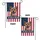 Yorkshire Terrier Betsy Ross Flag - 1776-2026 USA 250 Years of Freedom Celebration Garden Flag - 4
