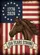 Distressed Betsy Ross Flag Horse 1776-2026 - USA 250th Anniversary Gift for Veterans Garden Flag - 6