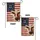 Hereford Cow Distressed American Flag 1776-2026 - USA 250th Anniversary Patriotic Garden Flag - 4