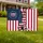 German Shepherd American Flag - USA 250th Anniversary (1776-2026) Independence Day Yard Sign - 1