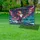 Bald Eagle American Flag Santa Christmas Cityscape - USA 250th Anniversary 1776-2026 Yard Sign - 4