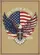 Bald Eagle Christian Cross American Flag 1776-2026 - USA 250th Anniversary Blessing Garden Flag - 6