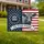 Grayscale Cow American Flag 1776-2026 - USA 250 Years Strong Patriotic Heritage Yard Sign - 1