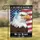 Bald Eagle American Flag 1776-2026 - USA 250th Anniversary We The People Christian Cross Garden Flag - 1