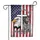 Bald Eagle American Flag Cross Jesus 1776-2026 One Nation Under God USA 250th Anniversary Garden Flag - 3