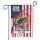 Largemouth Bass Fishing Flag - USA 250th Anniversary 1776-2026 National Pride Garden Flag - 3
