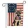 German Shepherd Puppy We The People Distressed Flag 1776-2026 - USA 250th Anniversary for Veterans Garden Flag - 3