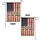We The People God Family Country Distressed USA Flag 1776-2026 - Patriotic 250th Anniversary Garden Flag - 4