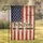 We The People God Family Country Distressed USA Flag 1776-2026 - Patriotic 250th Anniversary Garden Flag - 1