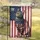 Tabby Cat American Flag 250 Years - USA 1776-2026 Patriotic Anniversary Garden Flag - 5
