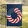 Patriotic Floral Wreath American Flag Rosettes - USA 250th Anniversary 1776-2026 Garden Flag - 5