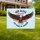 Bald Eagle American Flag 1776-2026 - God Bless America 250th Anniversary Freedom Yard Sign - 1