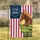 Betsy Ross Flag Horse Rural Landscape 1776-2026 - USA 250th Anniversary Patriotic Garden Flag - 1