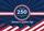 USA 250th Anniversary 1776-2026 - 'Free for 250 Years' Patriotic Golden Age Flag Art Yard Sign - 6