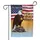 Bald Eagle American Flag 1776-2026 - USA 250th Anniversary Patriotic Commemorative Garden Flag - 3