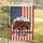 Vintage Red Tractor American Flag - USA 250 Years of Freedom 1776-2026 Patriotic Anniversary Garden Flag - 5