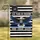 Bald Eagle Police Badge Thin Blue Line 1776-2026 - USA 250th Anniversary Patriotic Garden Flag - 1