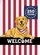 Patriotic Golden Retriever Dog Flag - USA 250 Years 1776-2026 Welcome Paw Print Garden Flag - 6