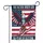 Bald Eagle American Flag Christian Cross - One Nation Under God 250 Years for Veterans Garden Flag - 3