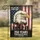 Bald Eagle American Flag Cross Soldiers 1776-2026 - USA 250th Anniversary Tribute Garden Flag - 1